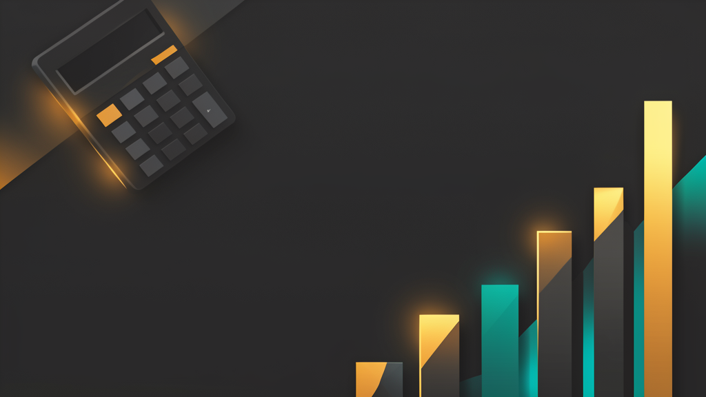 Calculator dashboard with rate sliders and financial charts